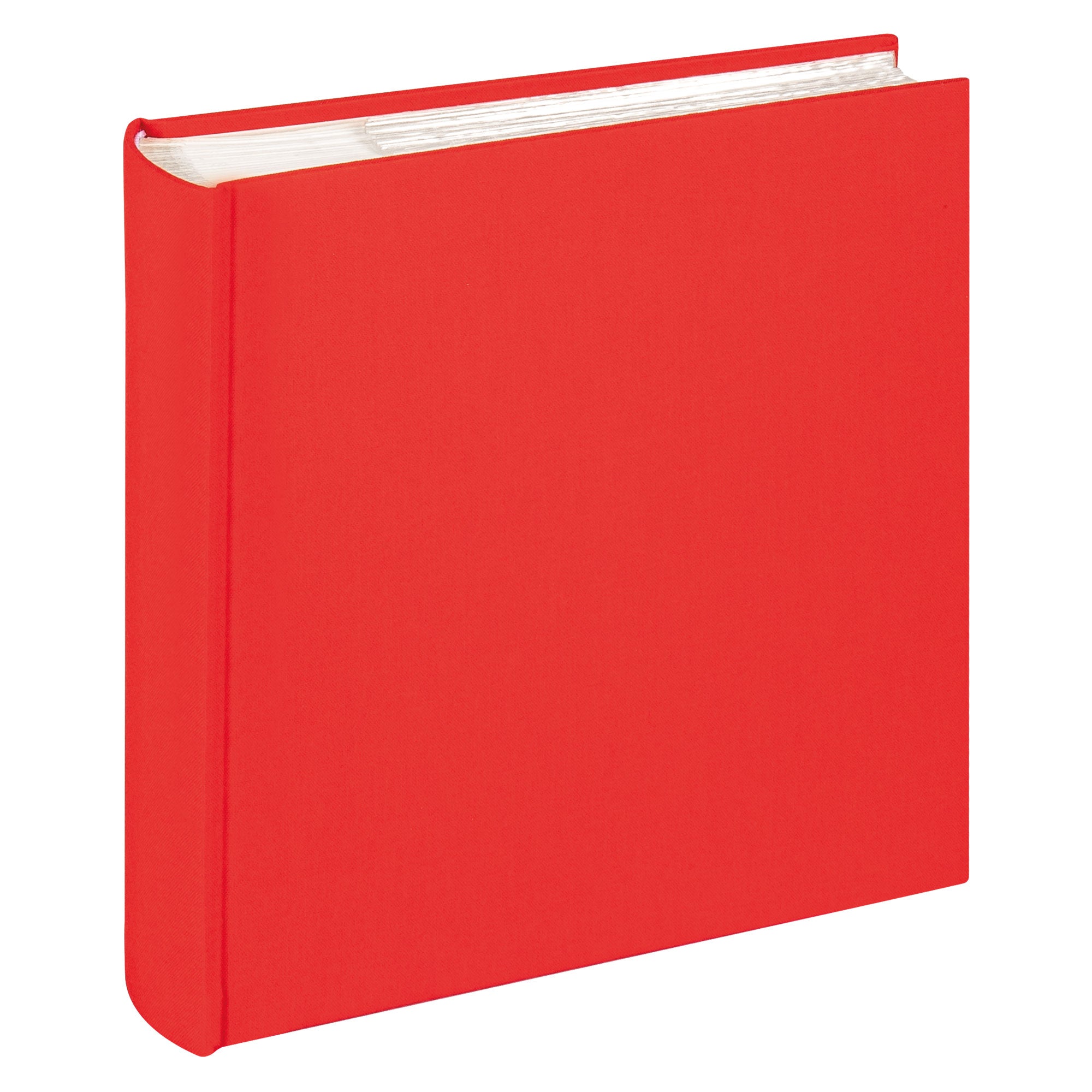 Memo album Cloth 24x22 cm rood