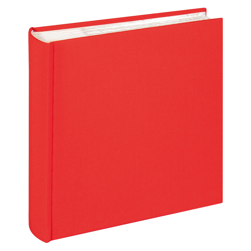 Memo album Cloth 24x22 cm rood
