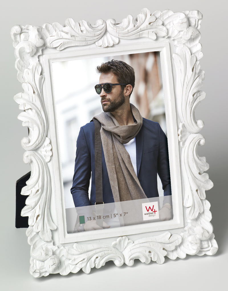 Saint Germain portrait frame 13x18, white