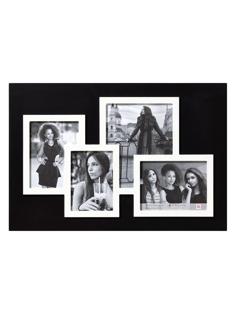 Friends gallery frame for 4 photos, white