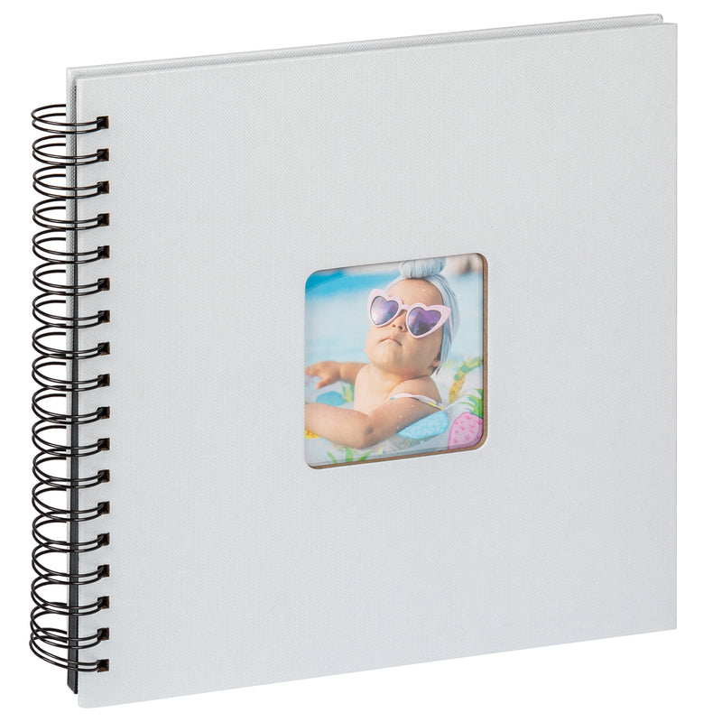 spiral bound album Fun Baby Selection, 26x25 cm, light blue