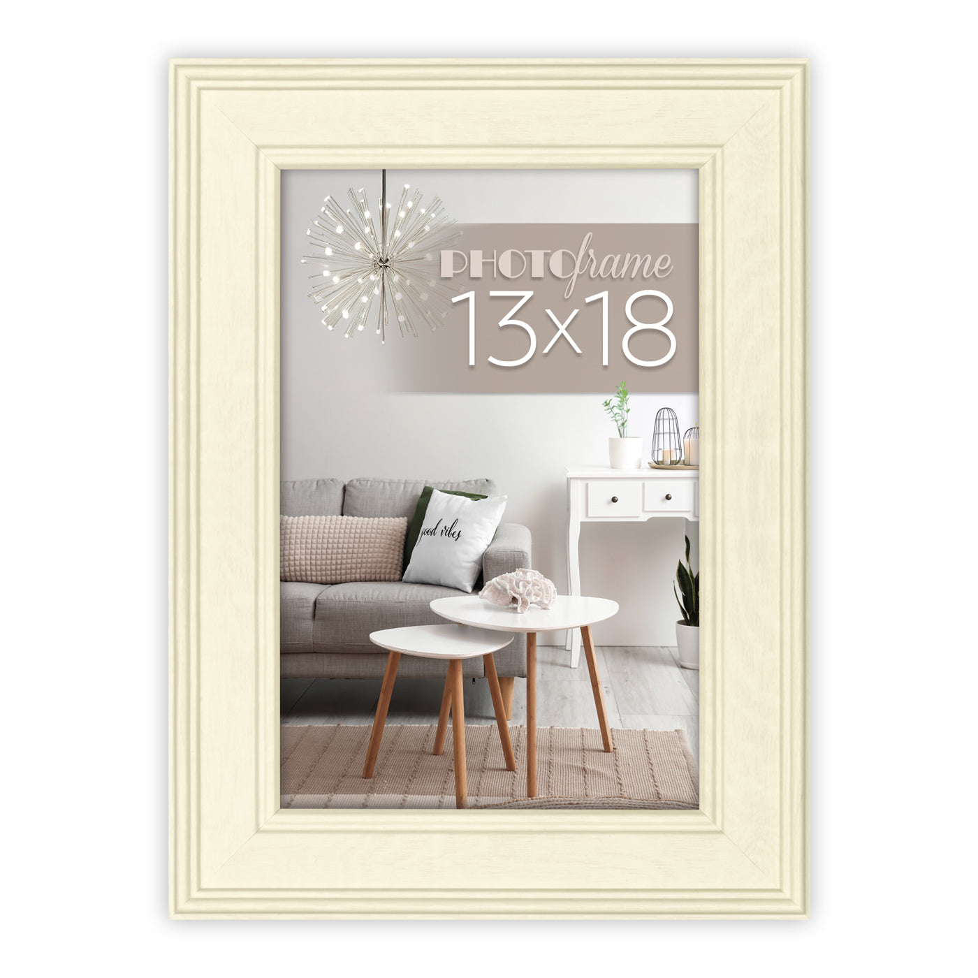 Zep Fotolijst DT257W Spoleto White 13x18 cm