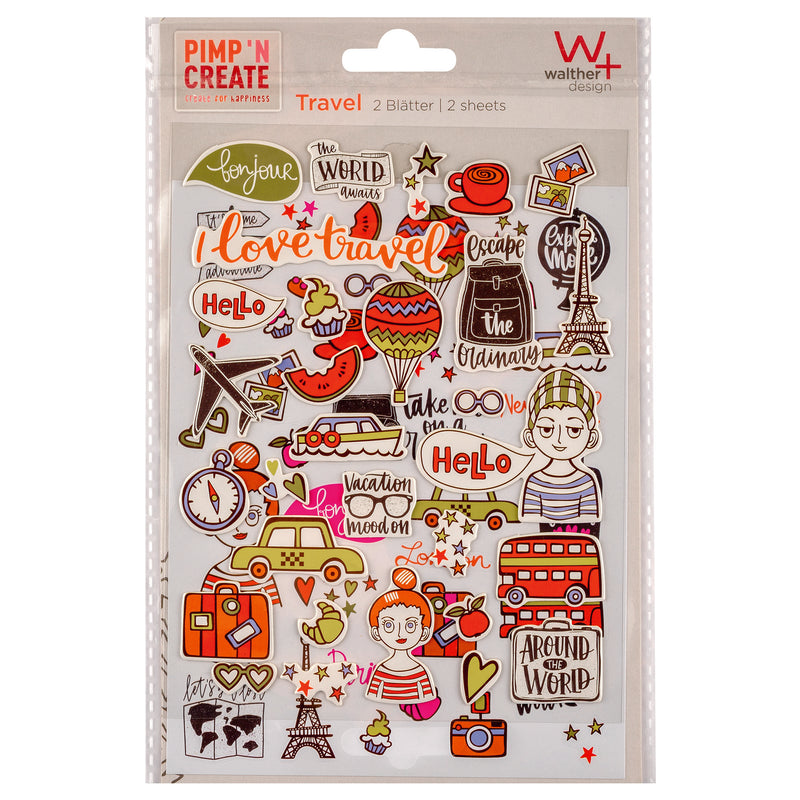 Sticker Travel, Pimp and Create