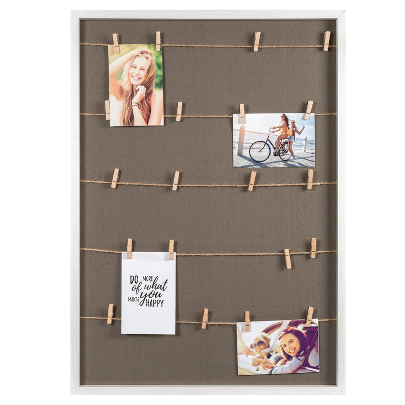 Stage Nine MDF multi frame, 20 clamps, 50x70 cm, grey-white