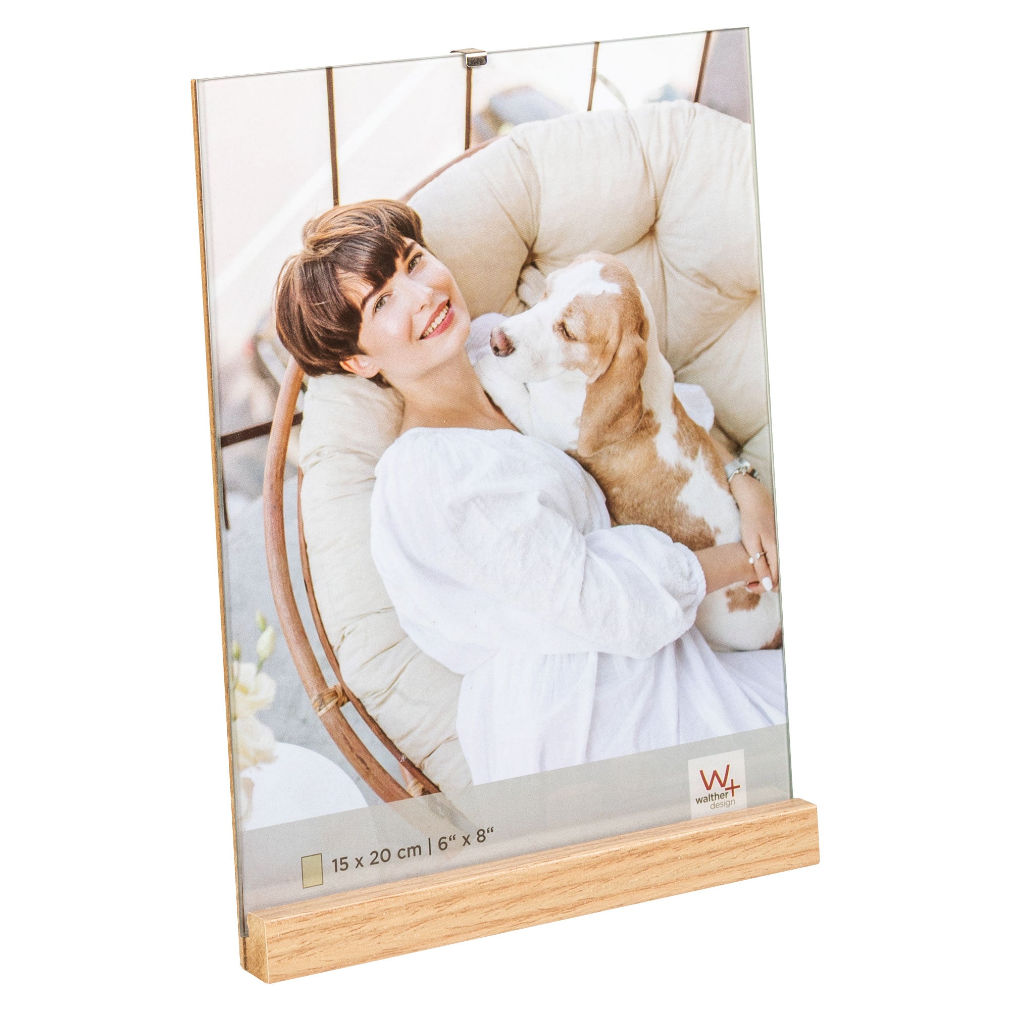 Simplicity portretlijst 15x20 naturel staand