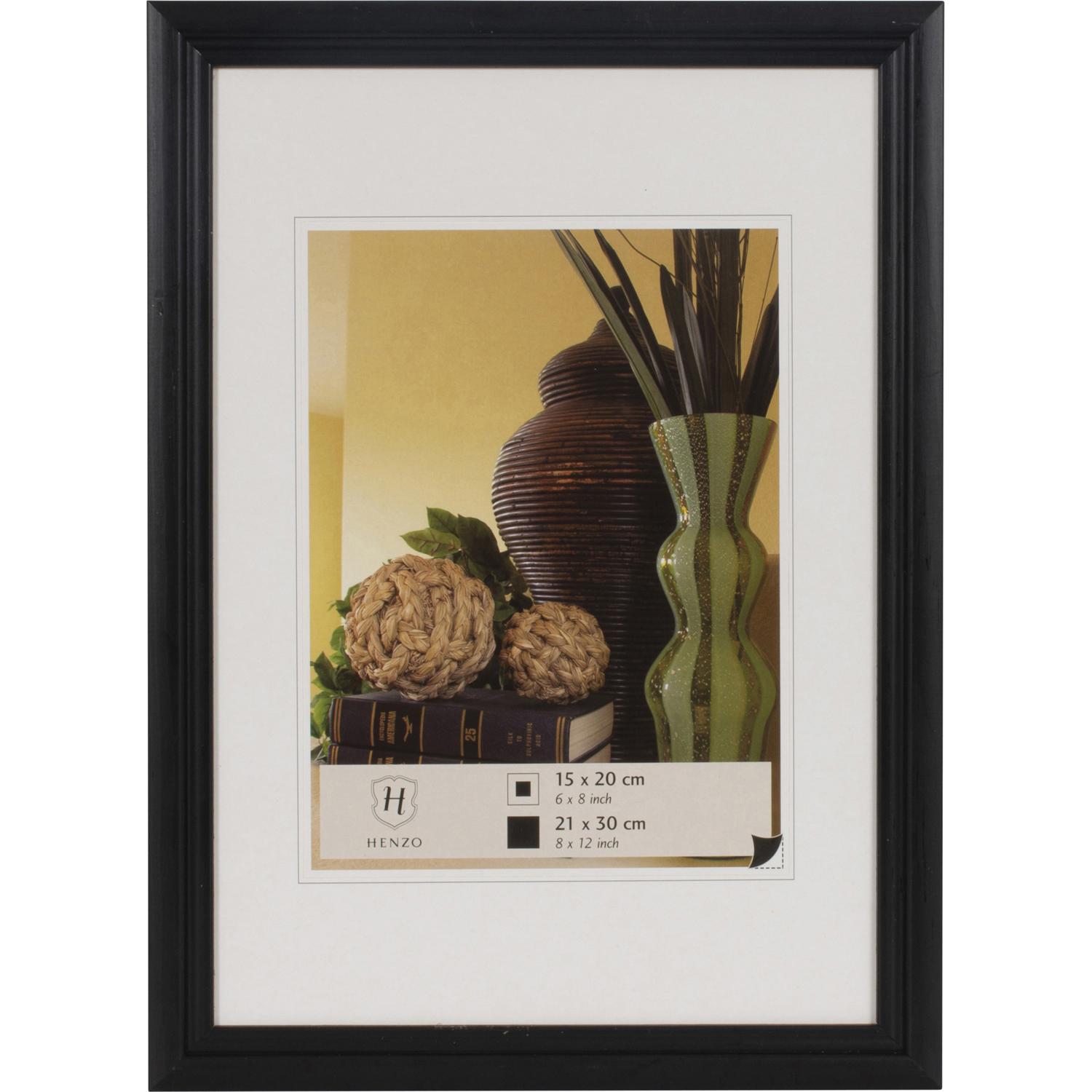 Fotolijst - Henzo - Artos - Fotomaat 21x29,7 [A4] Zwart