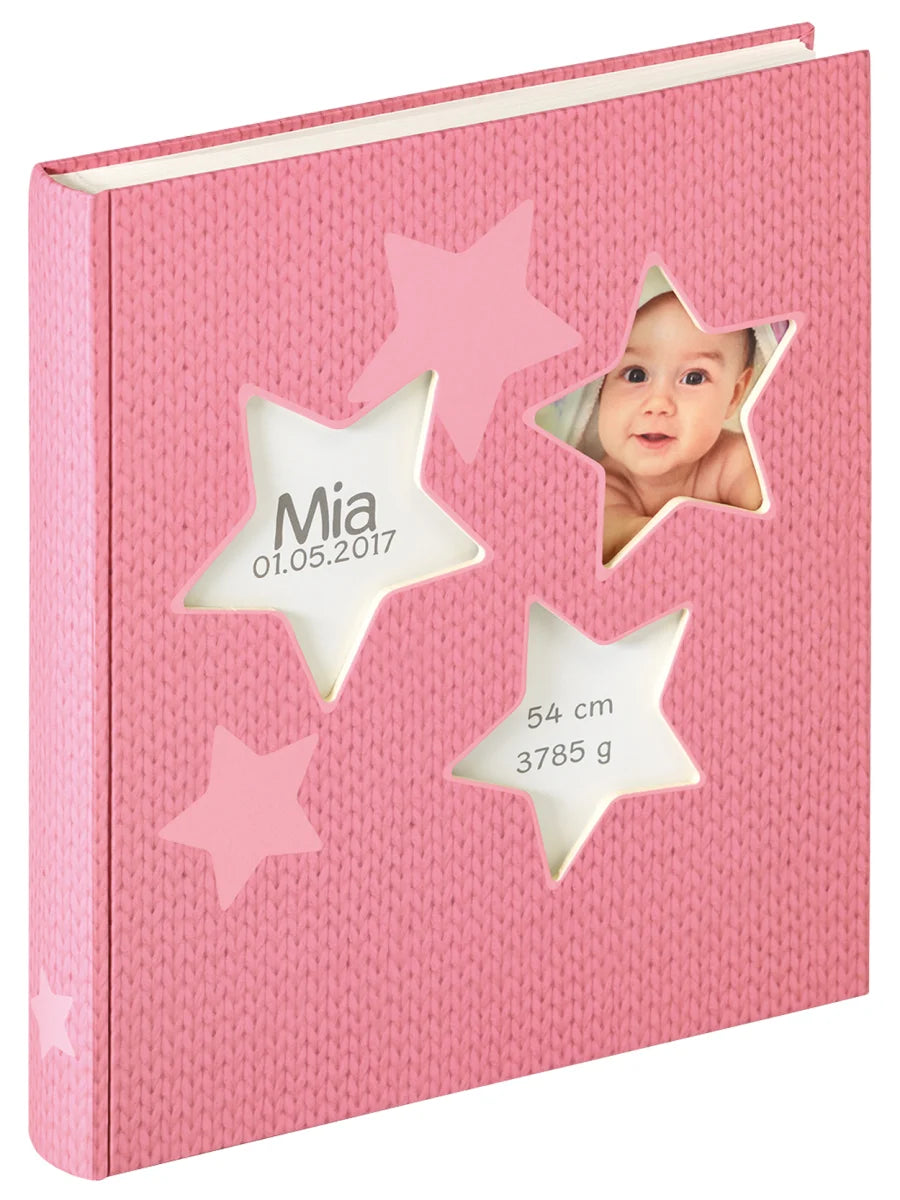 Babyalbum Estrella roze 28x30,5 cm