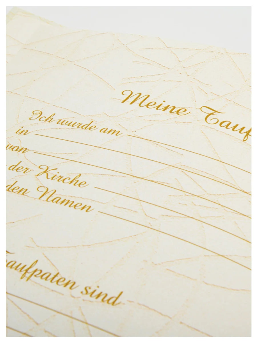 baby album "Meine Taufe" Bambini [Duitse tekst]