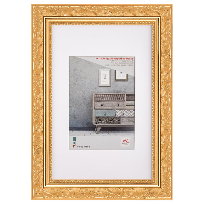 Barock portretlijst 20x30 goud