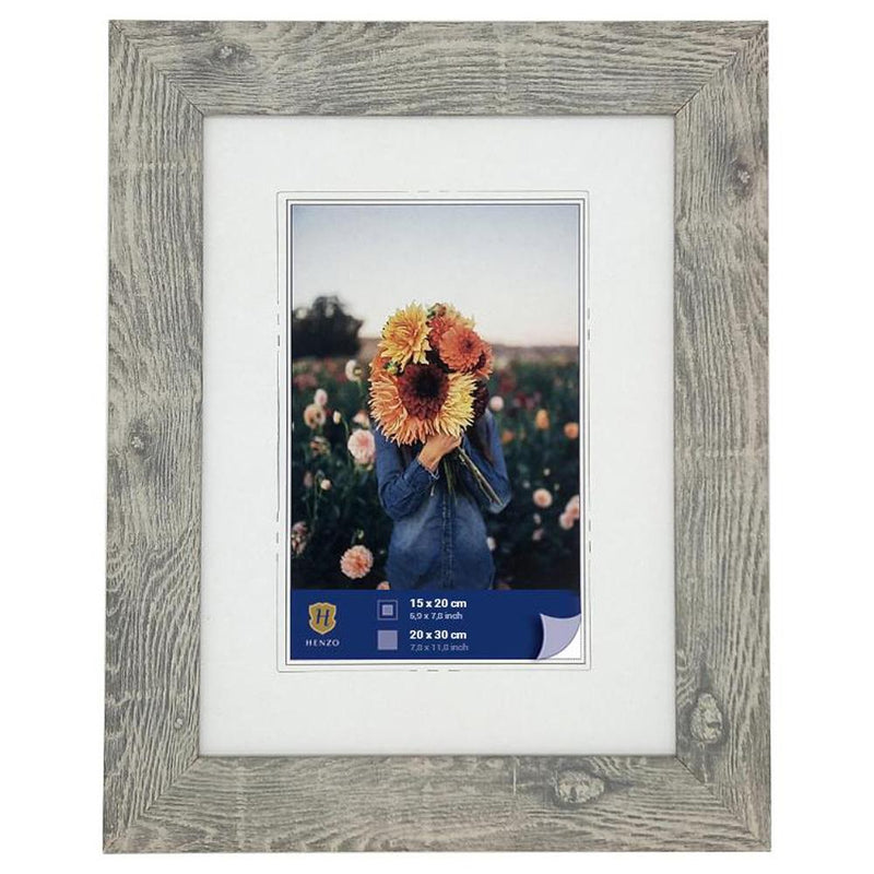 Fotolijst - Henzo - Dahlia - Fotomaat 20x30 cm - Grijs