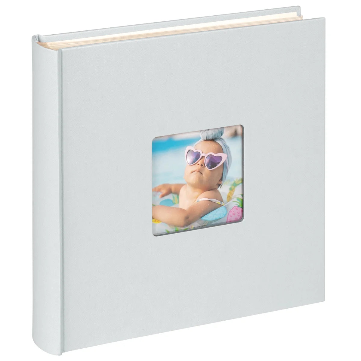 Design album "Fun" lichtblauw 30x30 cm [baby]