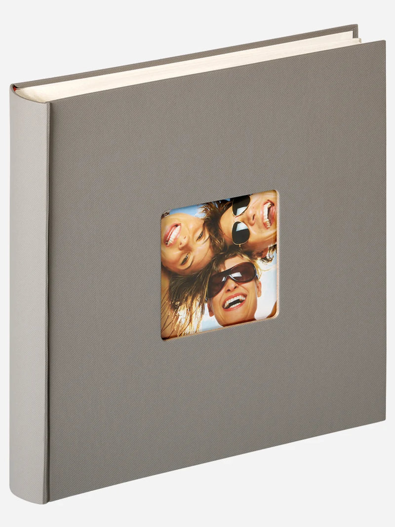 Designalbum "Fun" grijs 30x30 cm