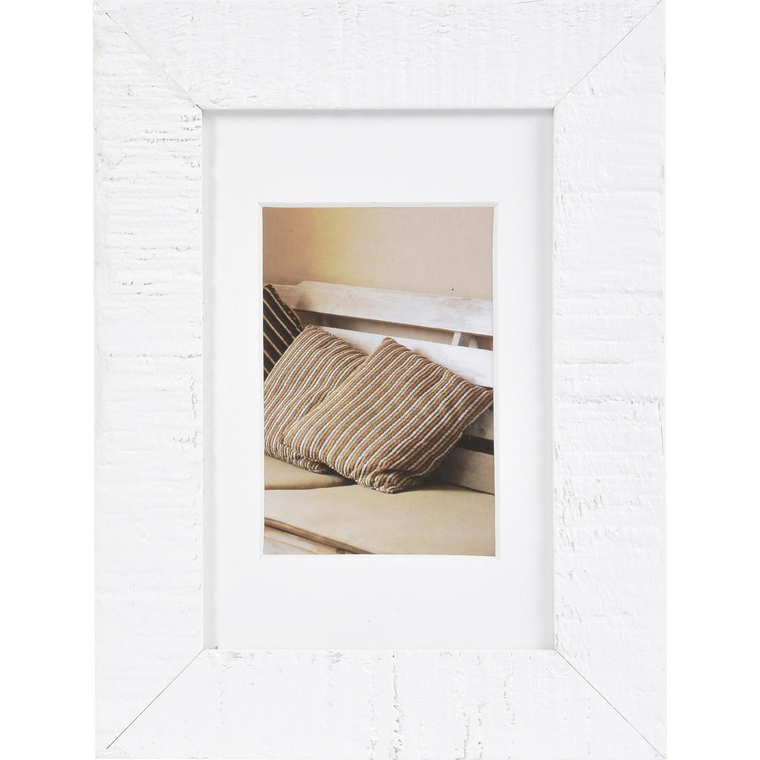 Fotolijst - Henzo - Driftwood - Fotomaat 10x15 cm - Wit