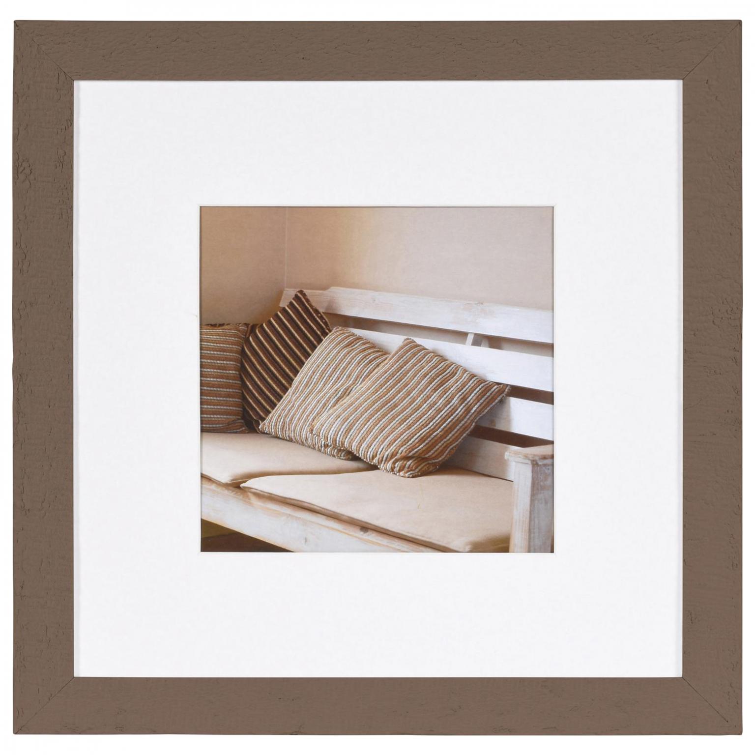 Fotolijst - Henzo - Driftwood - Fotomaat 30x30 cm - Bruin