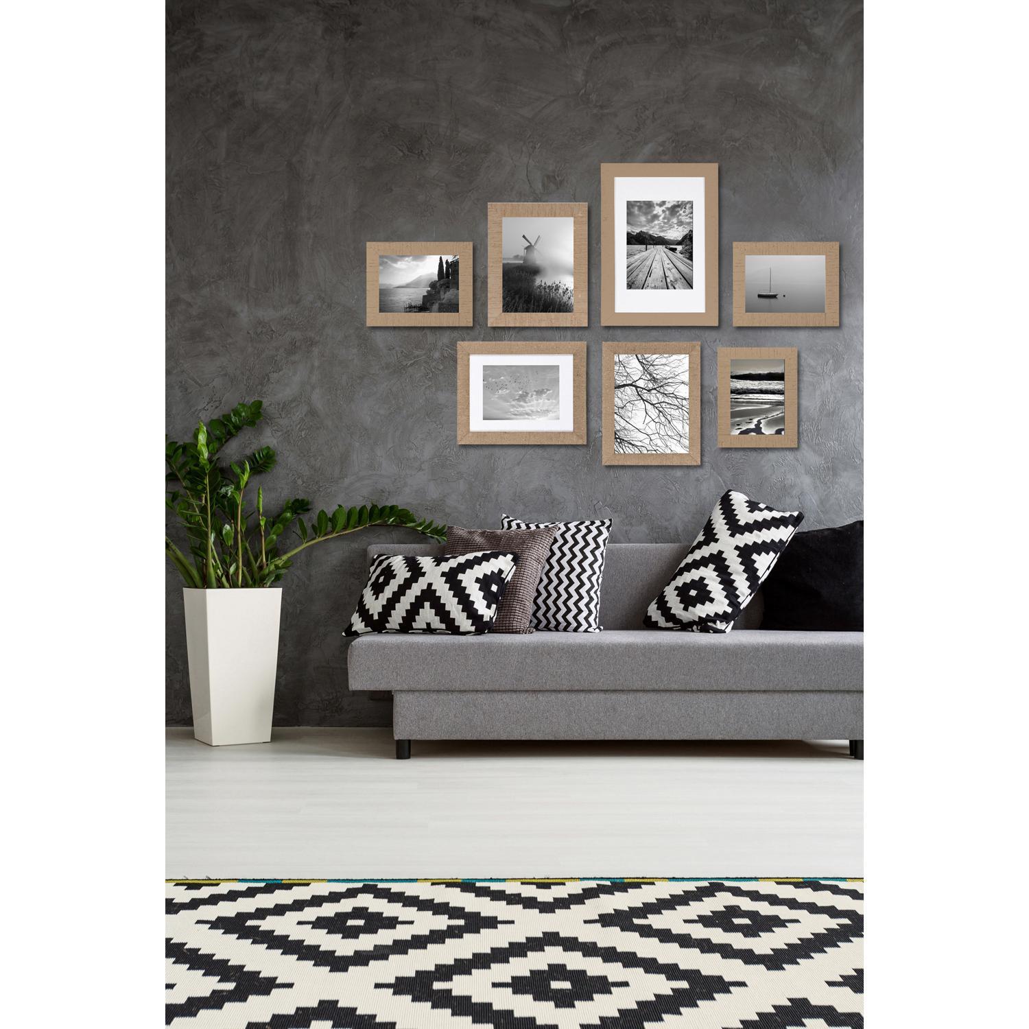 Fotolijst - Henzo - Driftwood - Fotowand - 7 lijsten - Beige