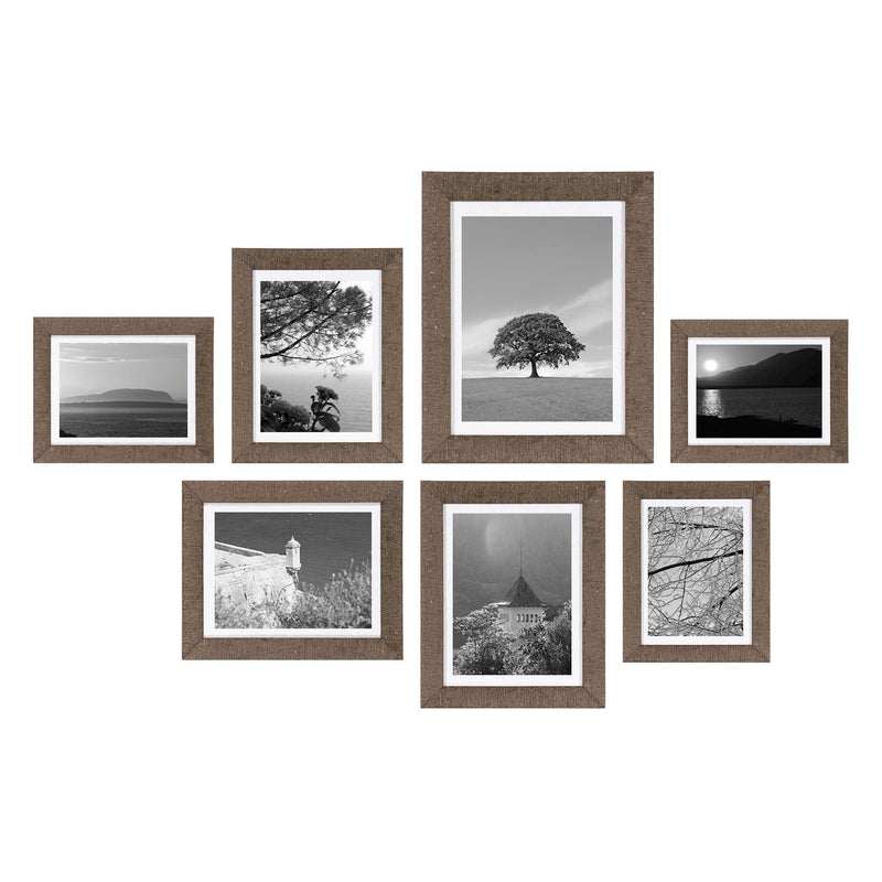 Fotolijst - Henzo - Driftwood - Fotowand - 7 lijsten - Bruin
