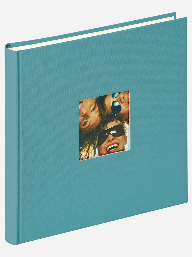 Designalbum "Fun" 26x25 cm petrol groen