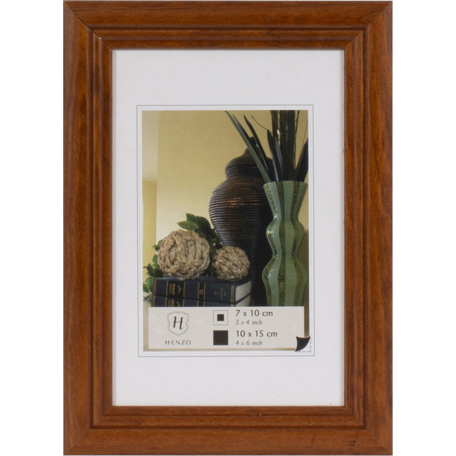 Fotolijst - Henzo - Artos - Fotomaat 10x15 cm - Donkerbruin