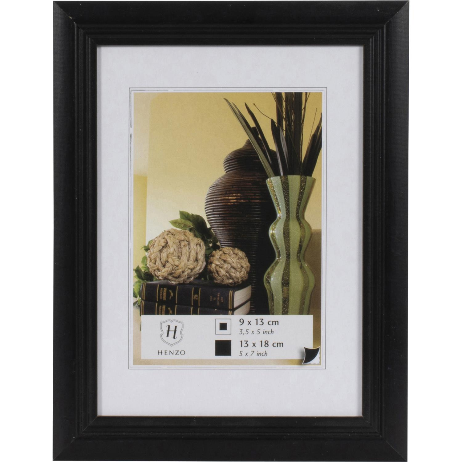 Fotolijst - Henzo - Artos - Fotomaat 13x18 cm - Zwart
