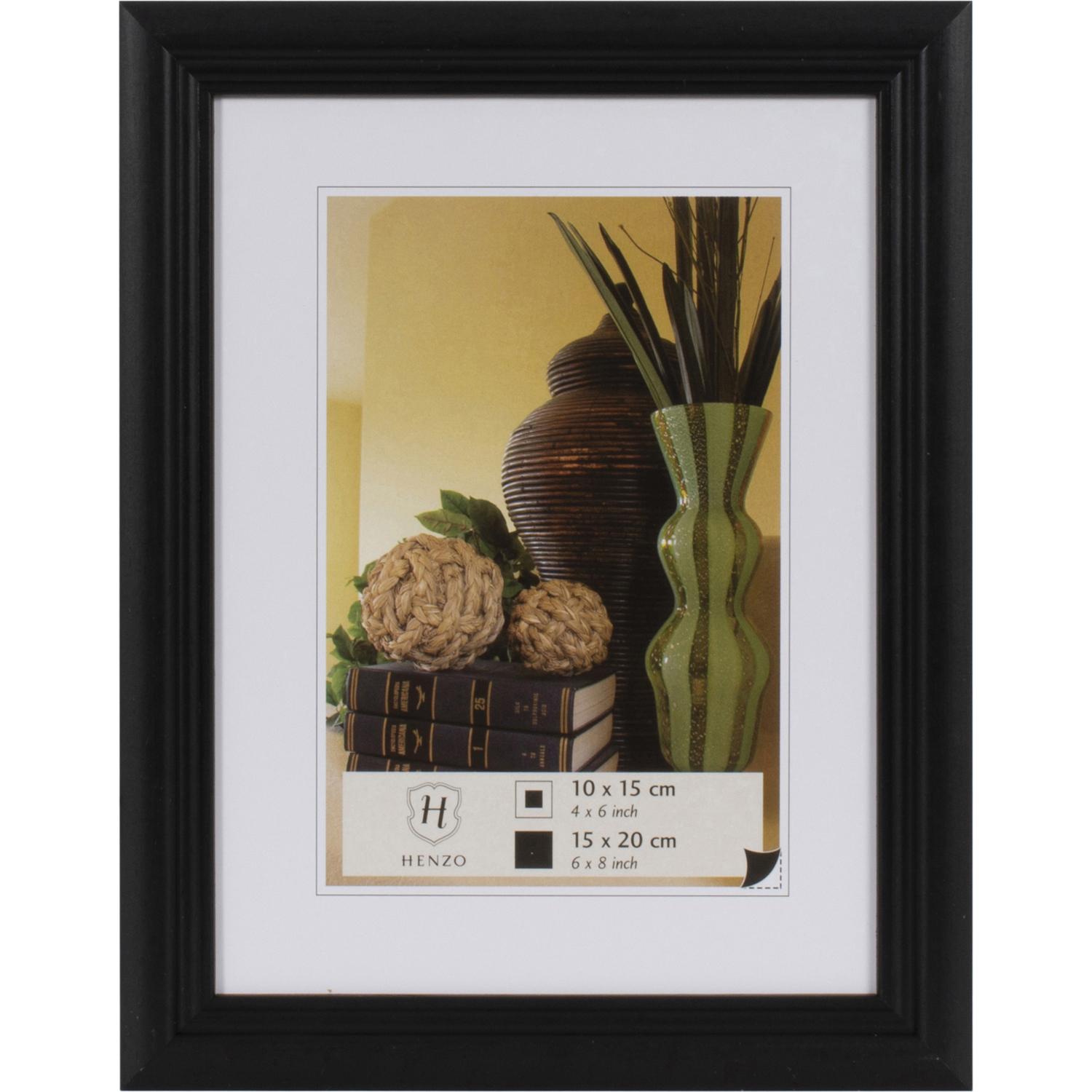 Fotolijst - Henzo - Artos - Fotomaat 15x20 cm - Zwart