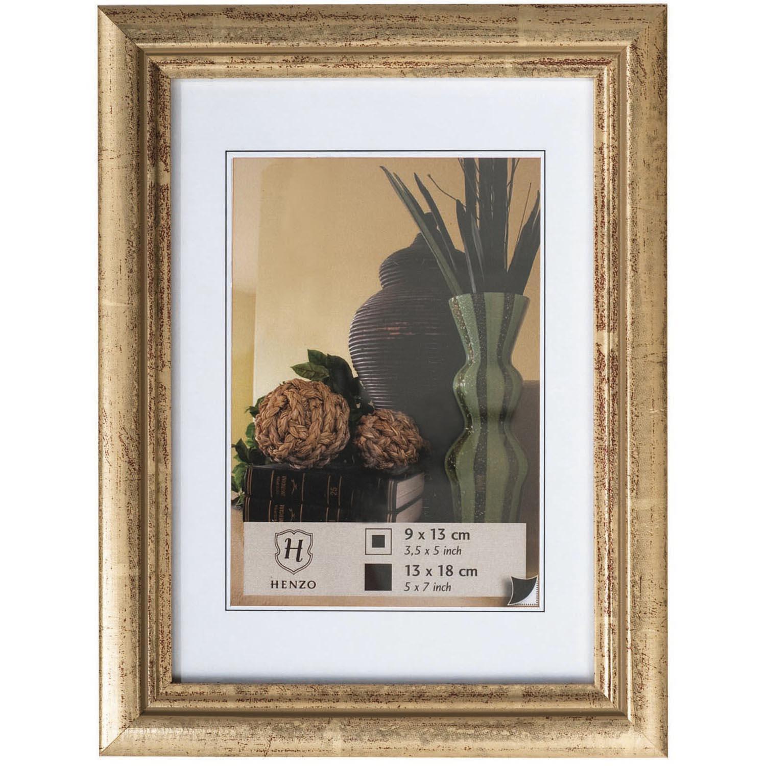 Fotolijst - Henzo - Artos - Fotomaat 15x20 cm - Goud