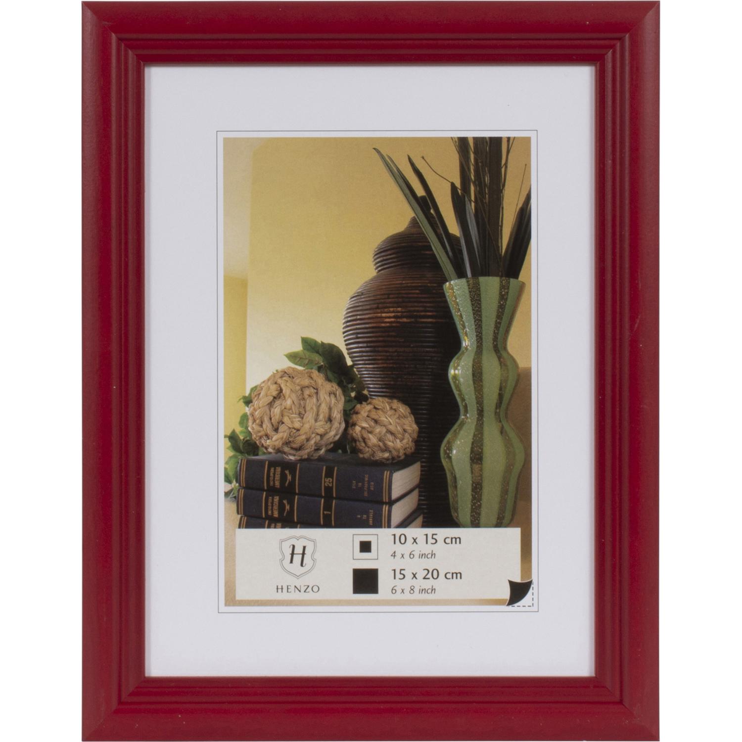 Fotolijst - Henzo - Artos - Fotomaat 15x20 cm - Rood