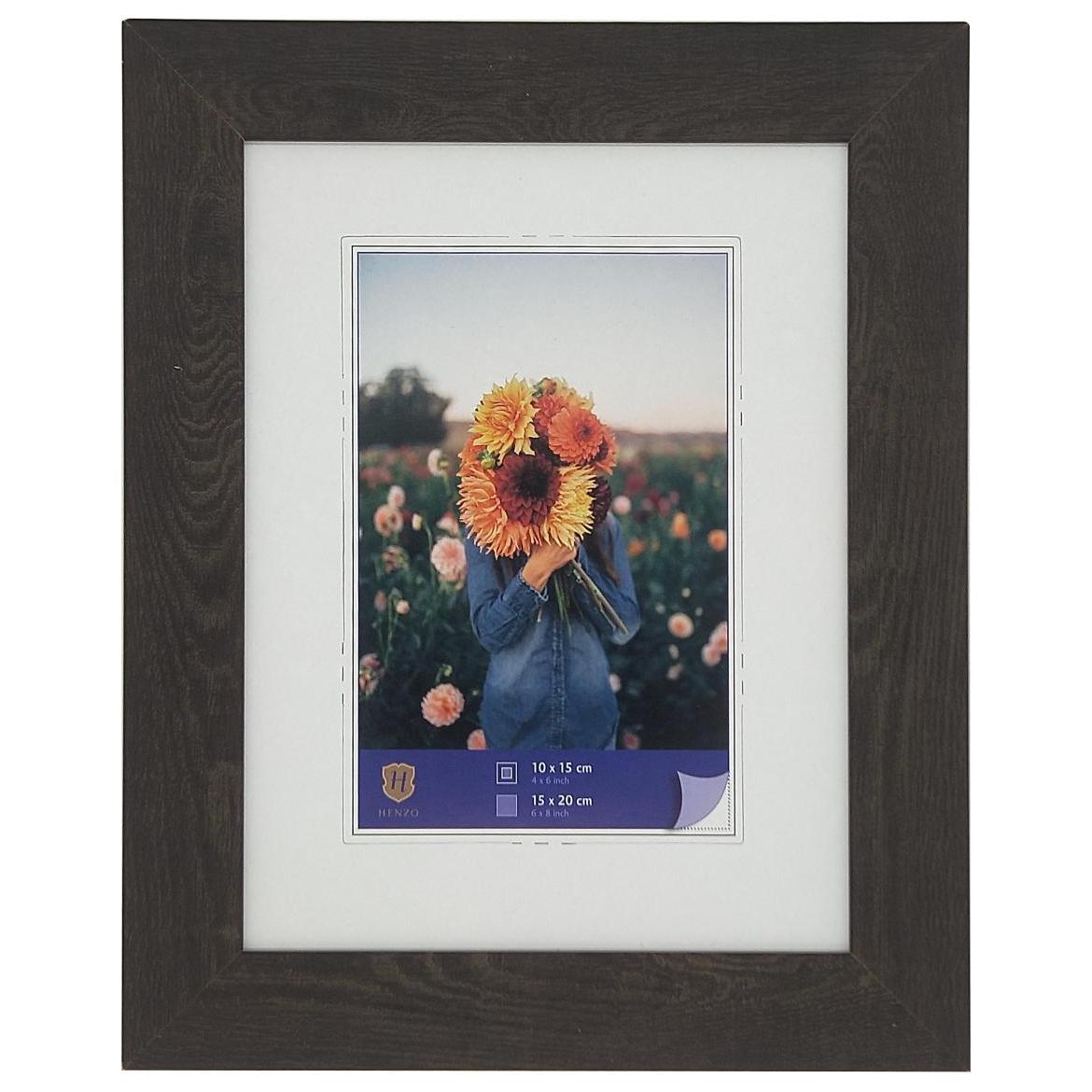 Fotolijst - Henzo - Dahlia - Fotomaat 15x20 cm - Donkerbruin