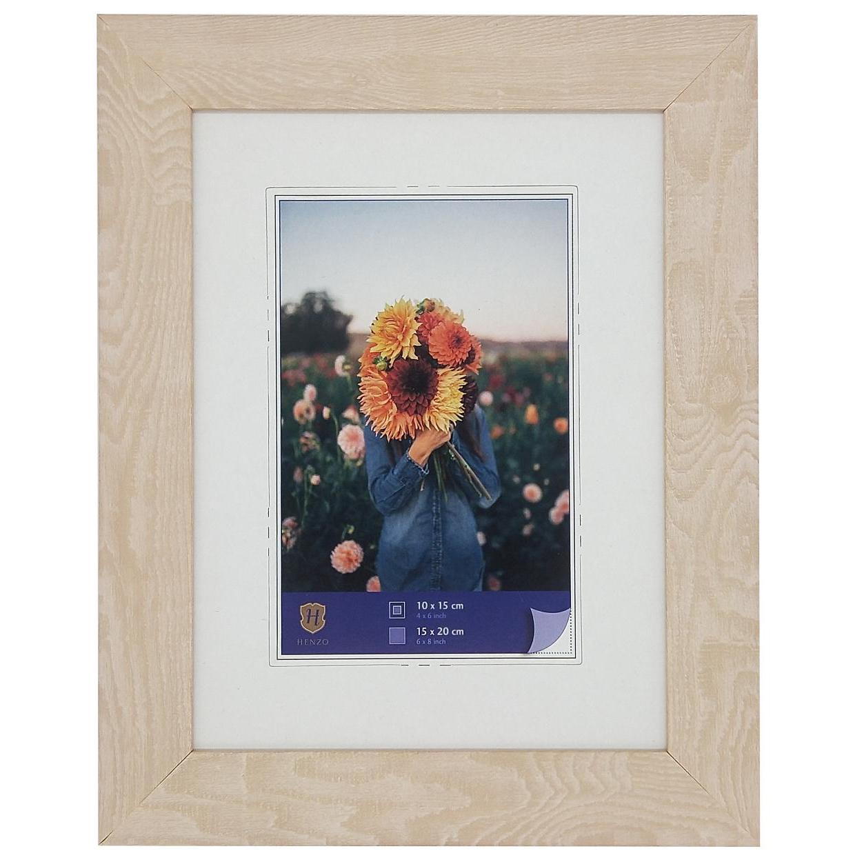 Fotolijst - Henzo - Dahlia - Fotomaat 15x20 cm - Wit