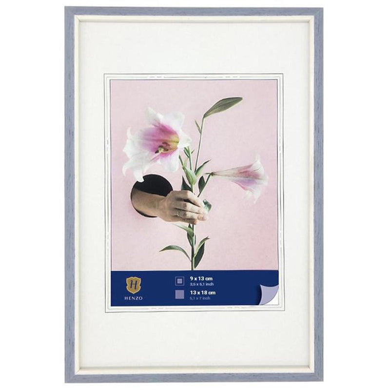 Fotolijst - Henzo - Lily - Fotomaat 13x18 cm - Blauw