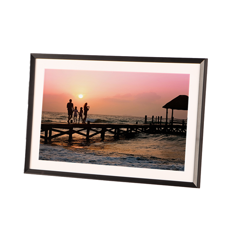 Frameo Digitale Fotolijst HF-109T Zwart 10.1 Inch met FrameGlow
