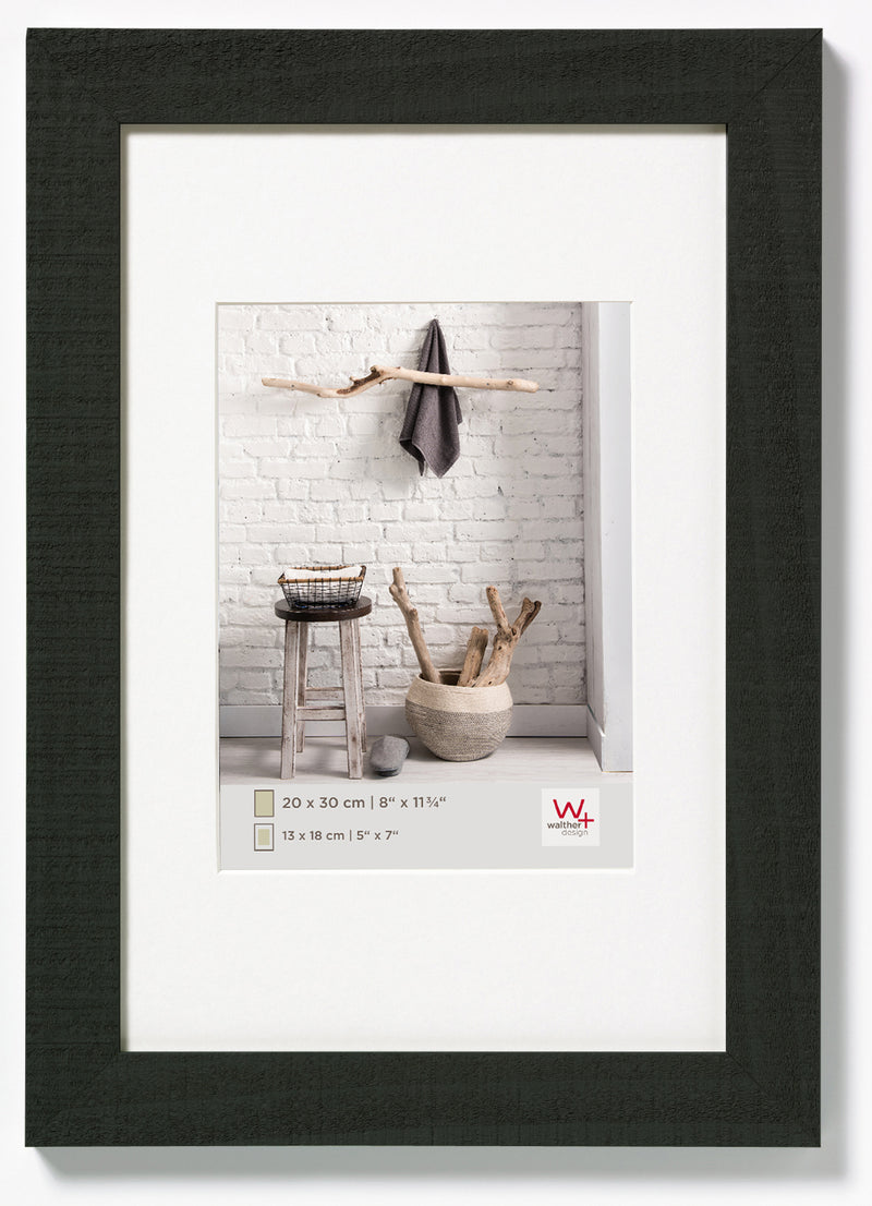 Home hout 18x24 zwart