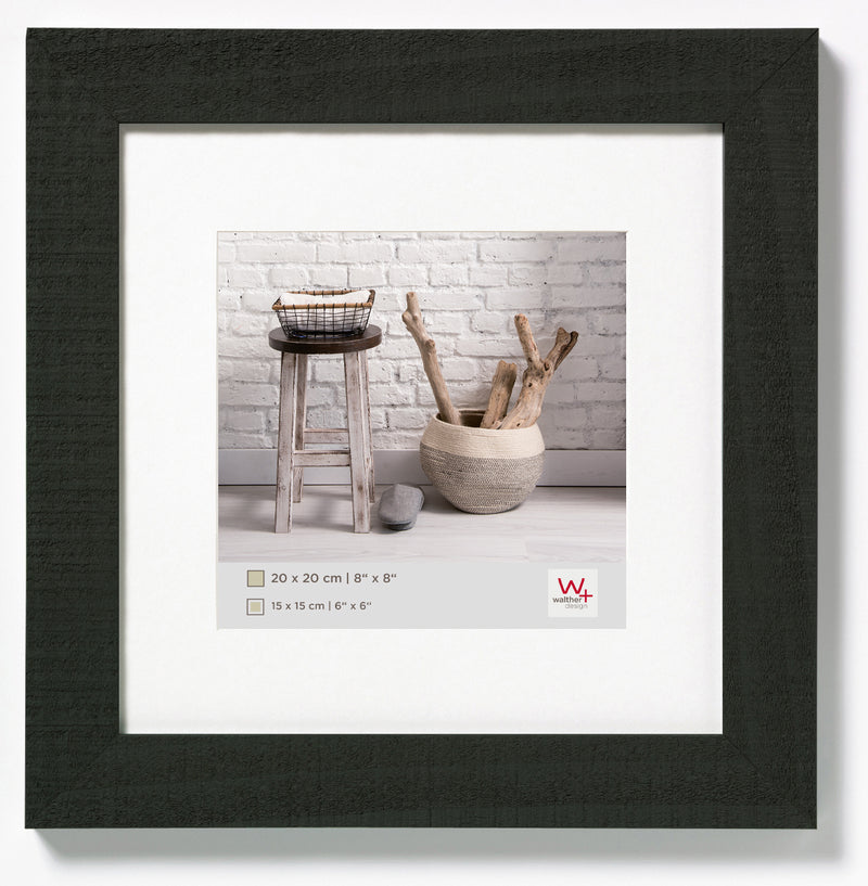 Home hout 40x40 zwart