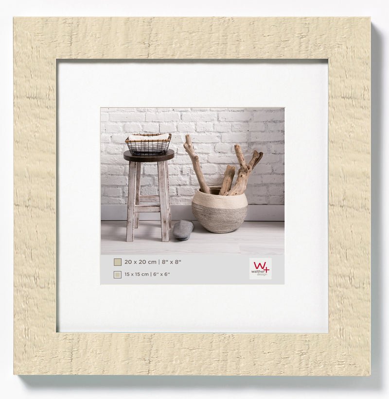 Home hout 50x50 creme wit