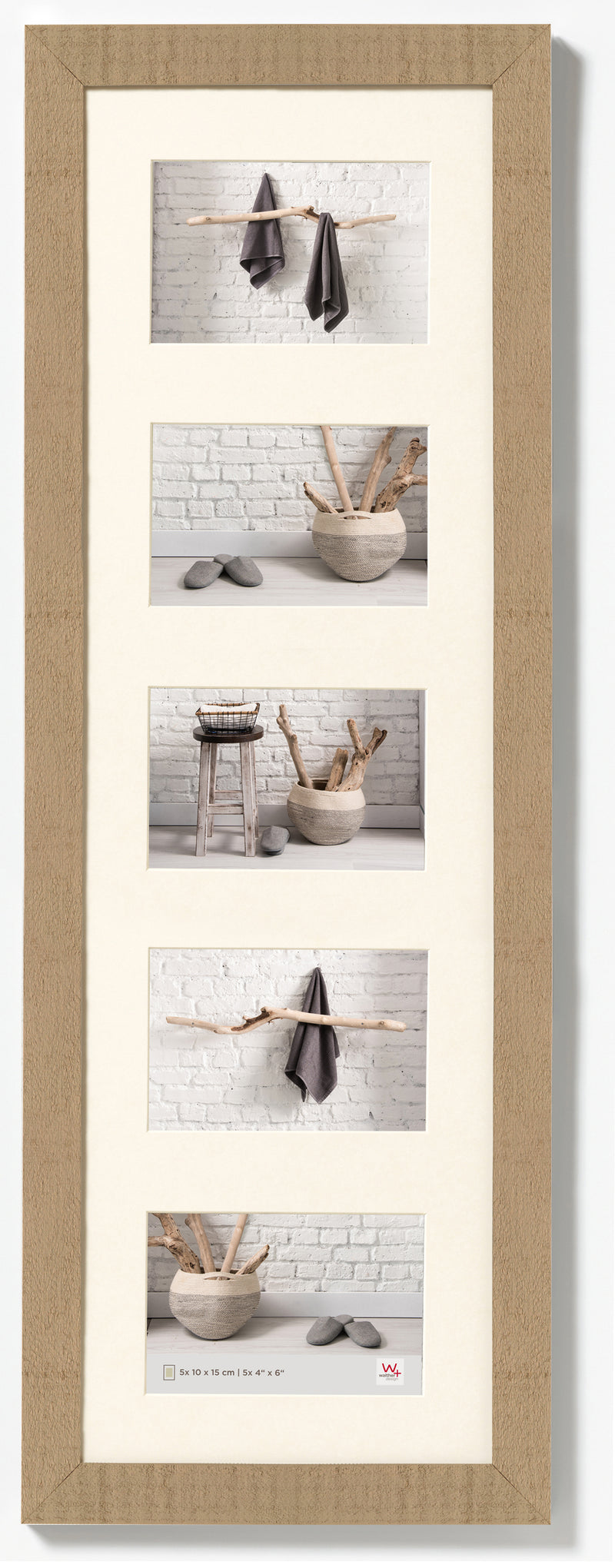 Home hout 5x10x15 beigebruin