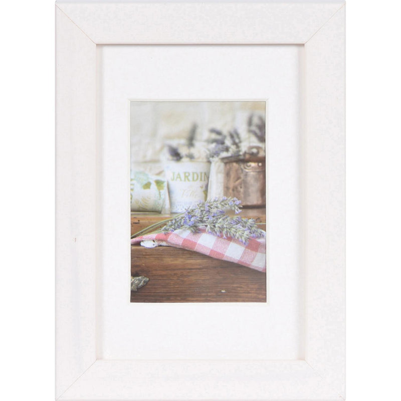 Fotolijst - Henzo - Jardin - Fotomaat 10x15 cm - Wit