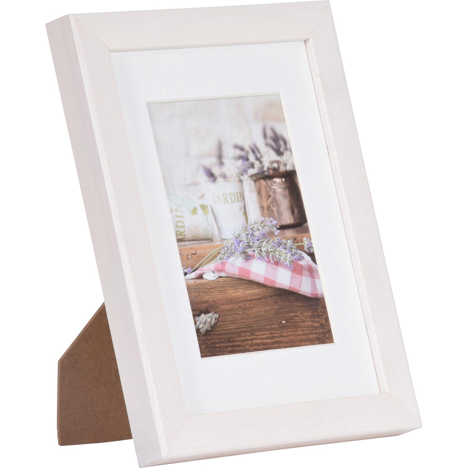 Fotolijst - Henzo - Jardin - Fotomaat 13x18 cm - Wit