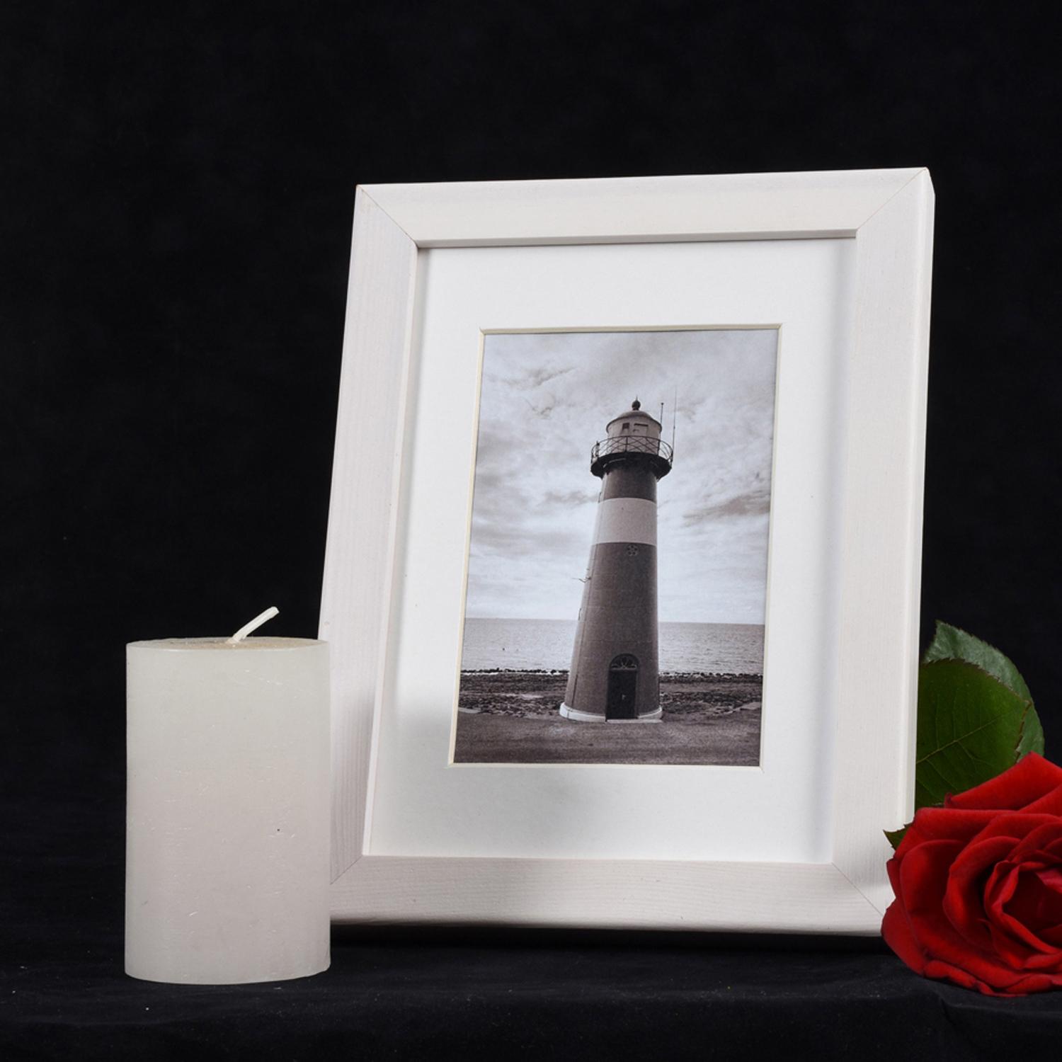 Fotolijst - Henzo - Jardin - Fotomaat 13x18 cm - Wit
