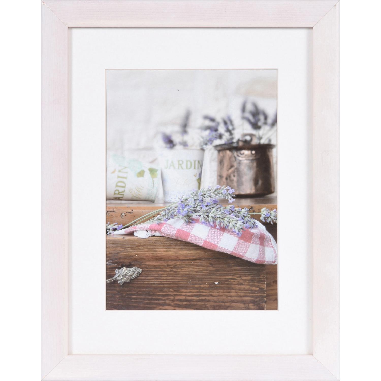 Fotolijst - Henzo - Jardin - Fotomaat 18x24 cm - Wit