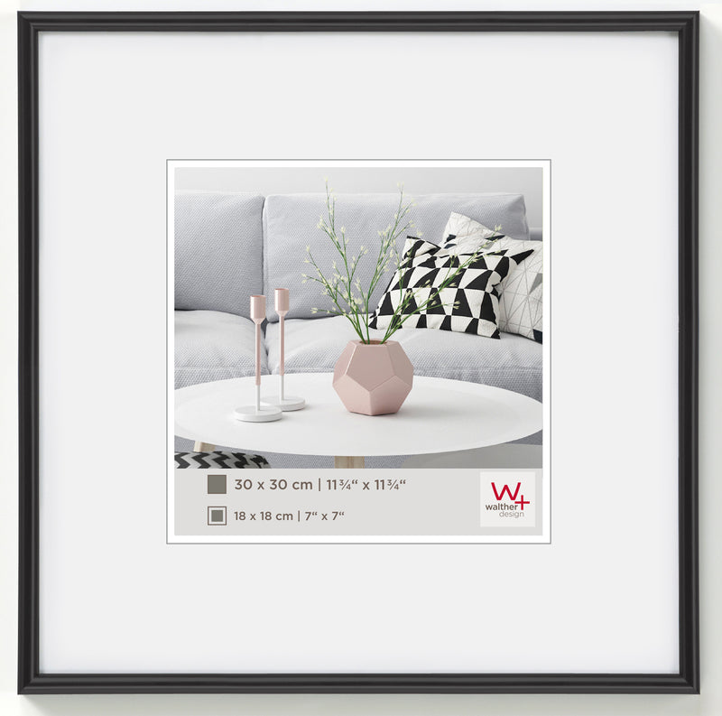 Galeria fotolijst 30x30 zwart