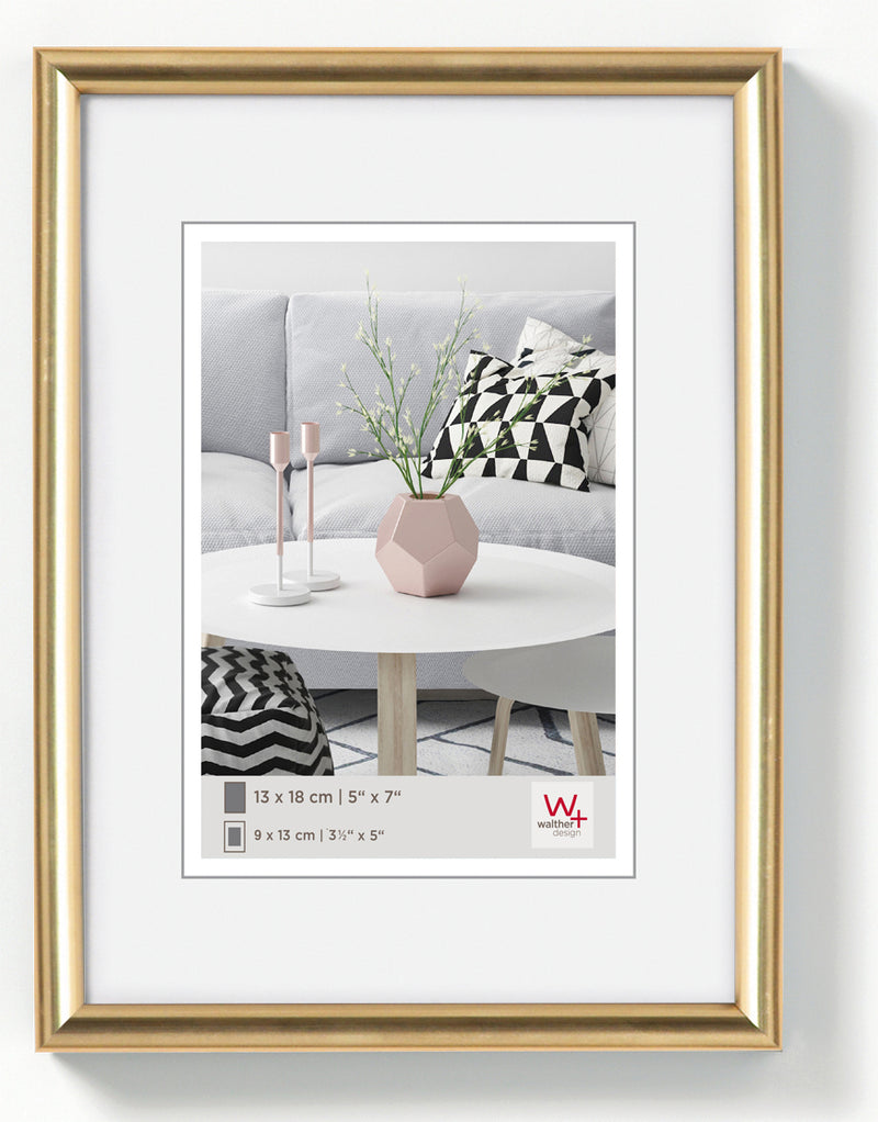 Galeria fotolijst 10x15 goud