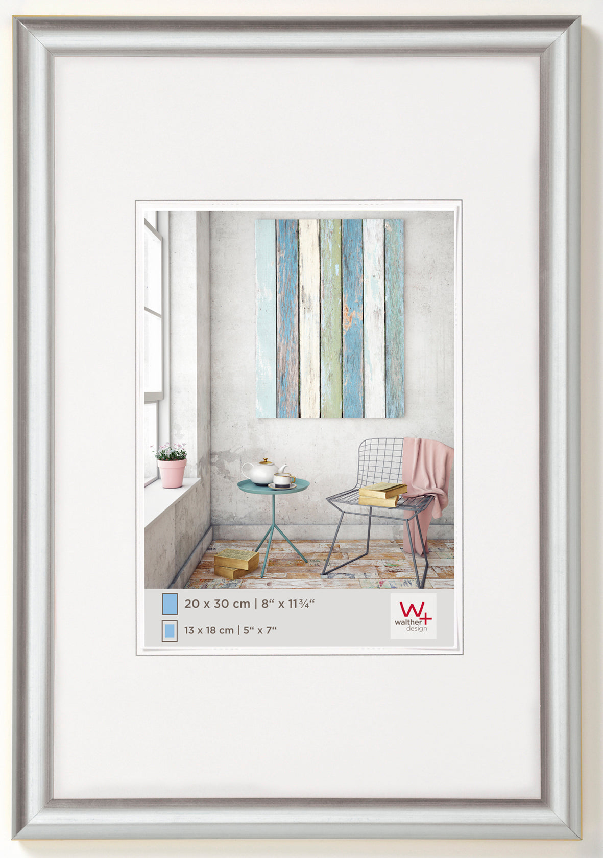 Trendstyle fotolijst 50x70 zilver