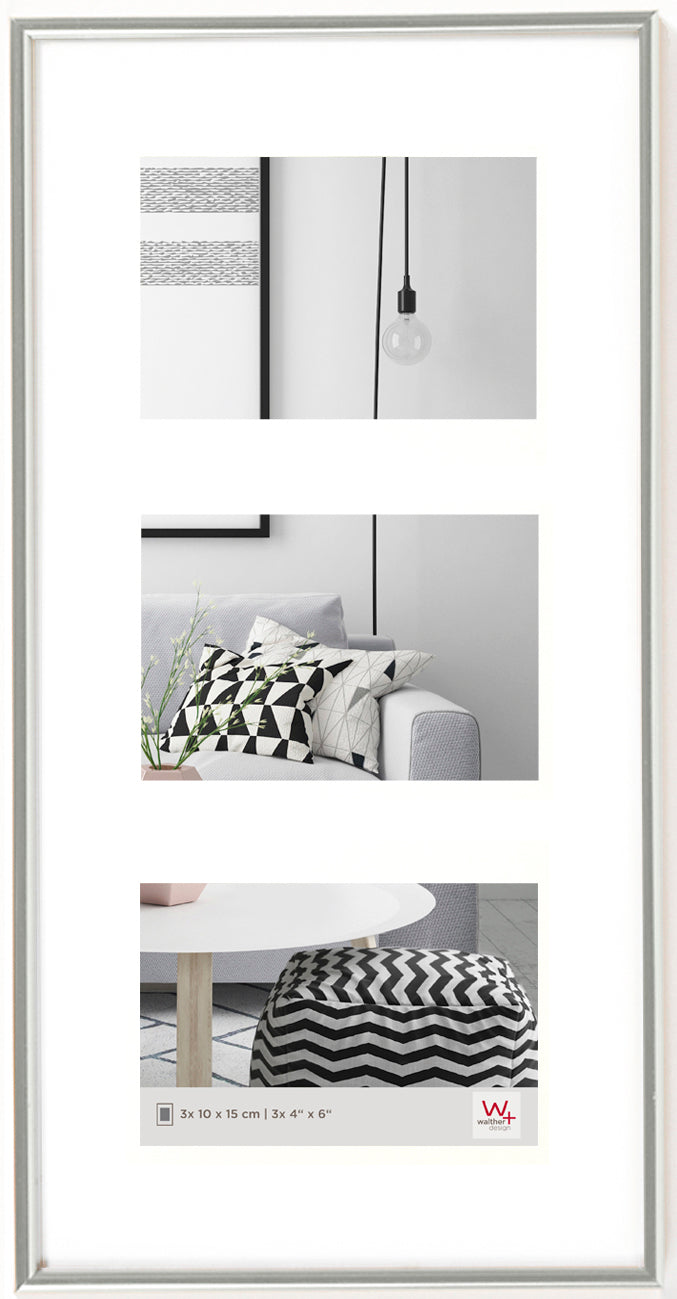 Galeria gallery-lijst 3x10x15 zilver