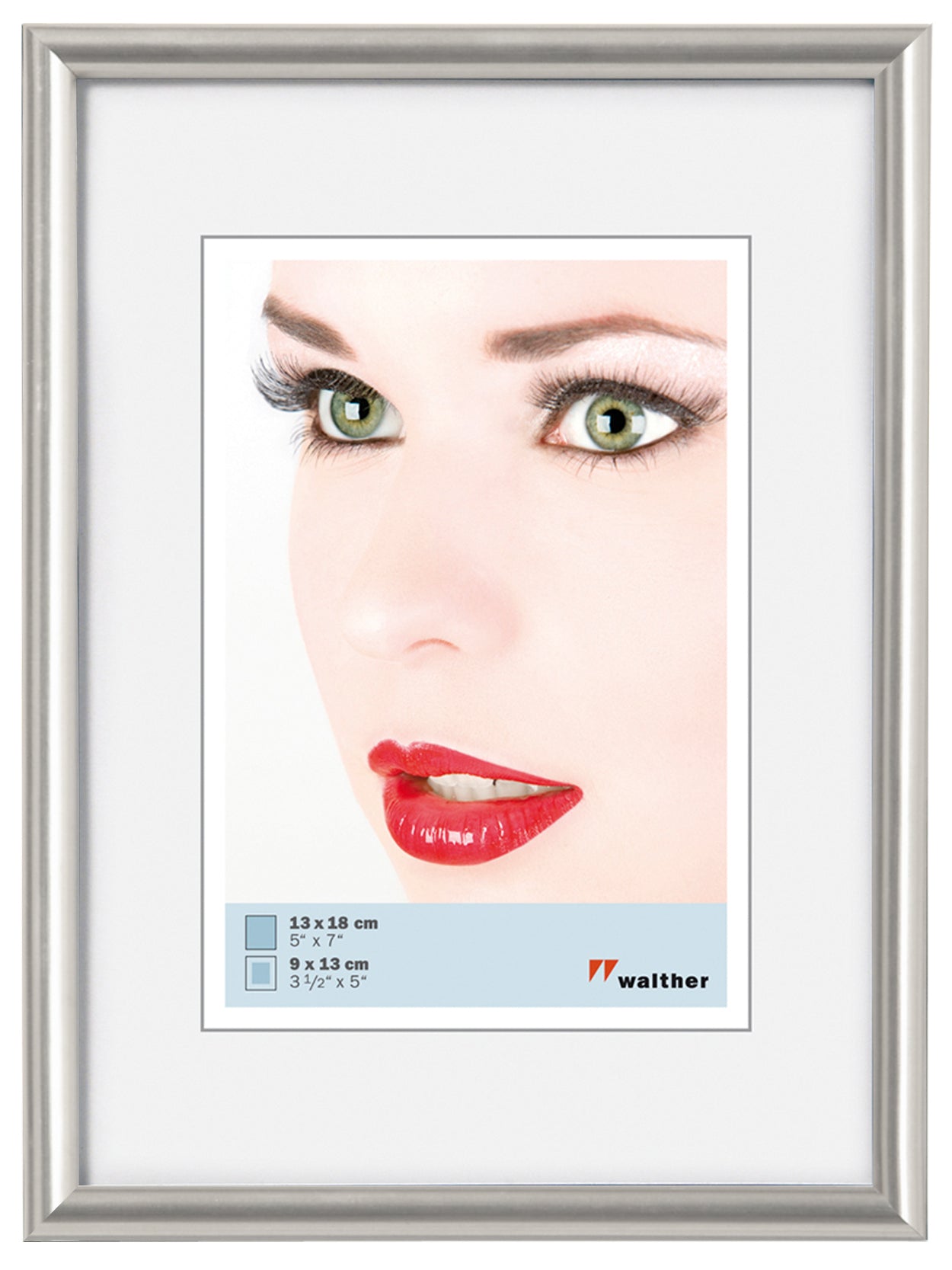 Galeria fotolijst 10x15 zilver