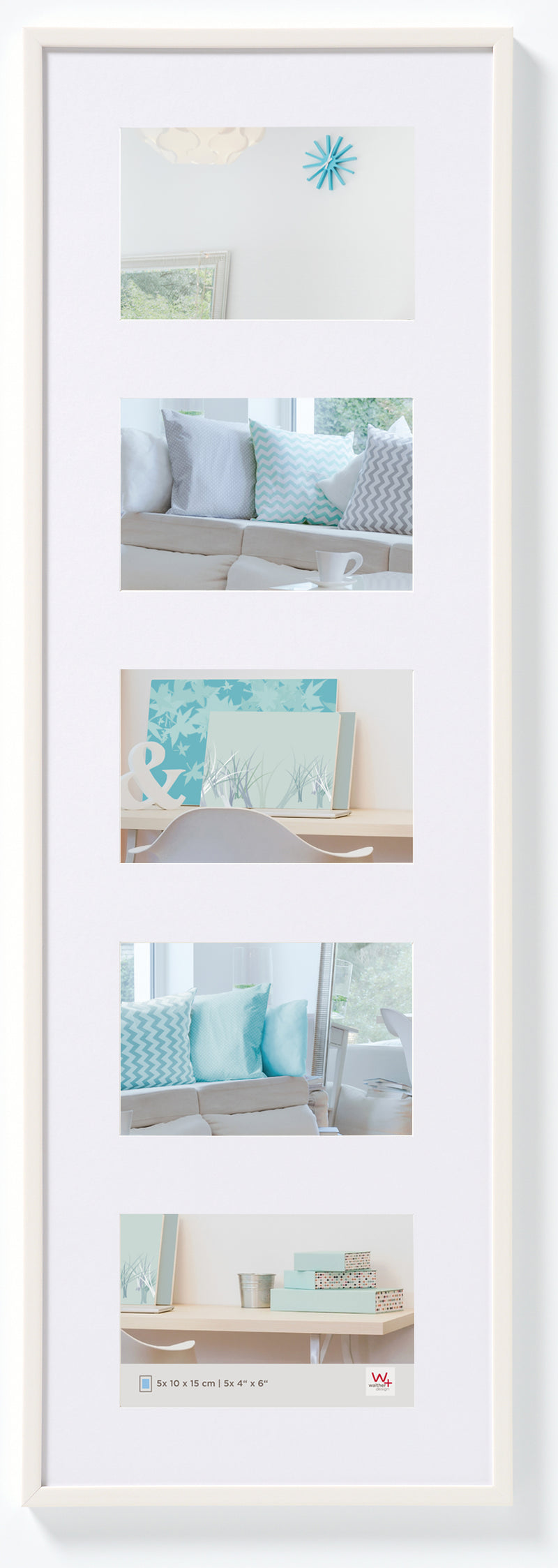 New Lifestyle Kunststof Galerie 5x10x15 wit
