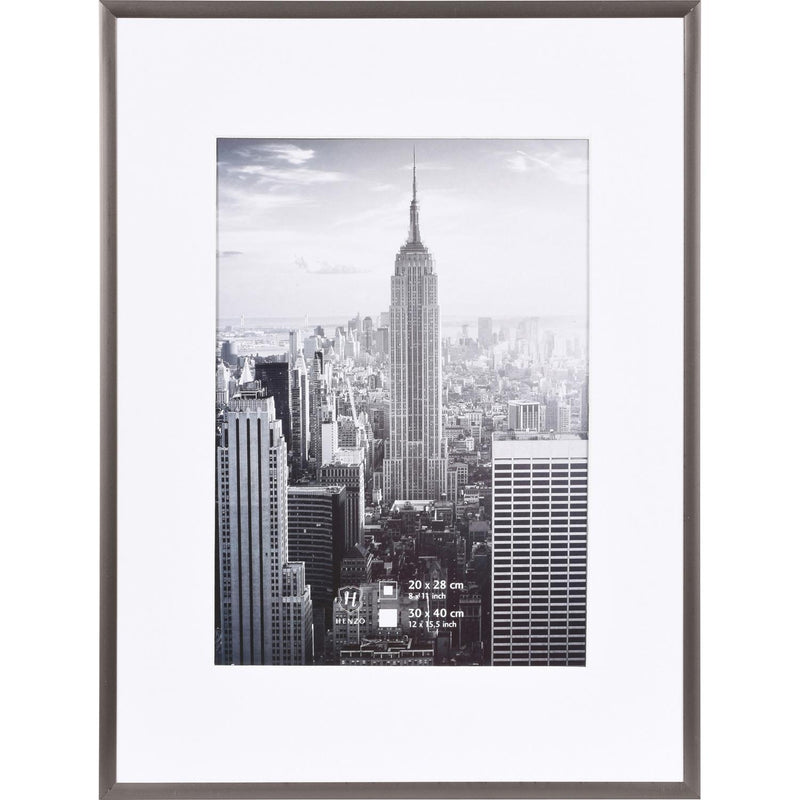 Fotolijst - Henzo - Manhattan - Fotomaat 30x40 cm - Donkergrijs