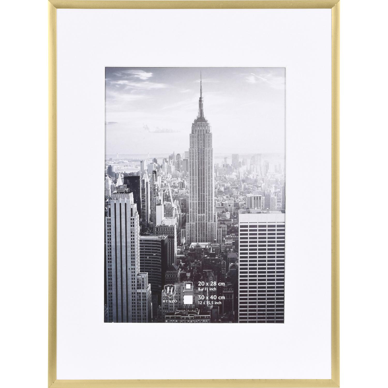 Fotolijst - Henzo - Manhattan - Fotomaat 30x40 cm - Goud