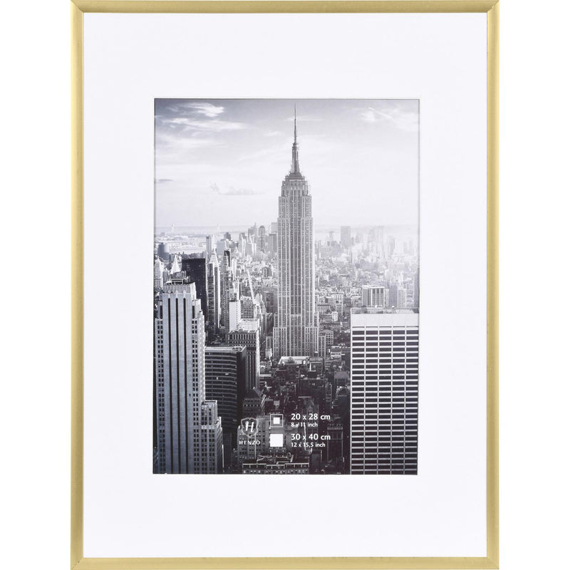Fotolijst - Henzo - Manhattan - Fotomaat 30x40 cm - Goud