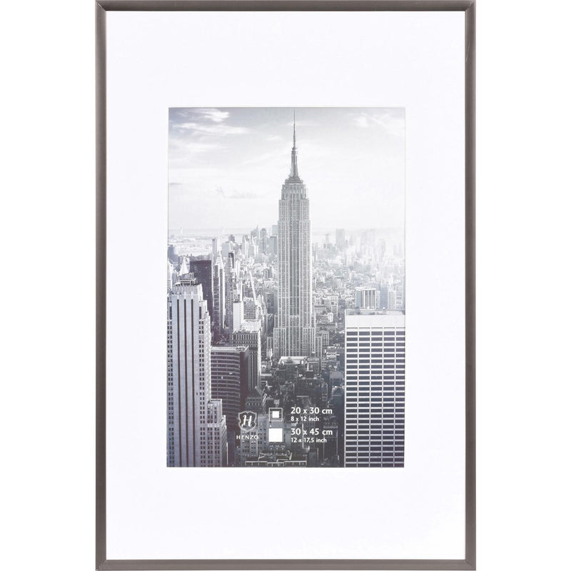 Fotolijst - Henzo - Manhattan - Fotomaat 30x45 cm - Donkergrijs