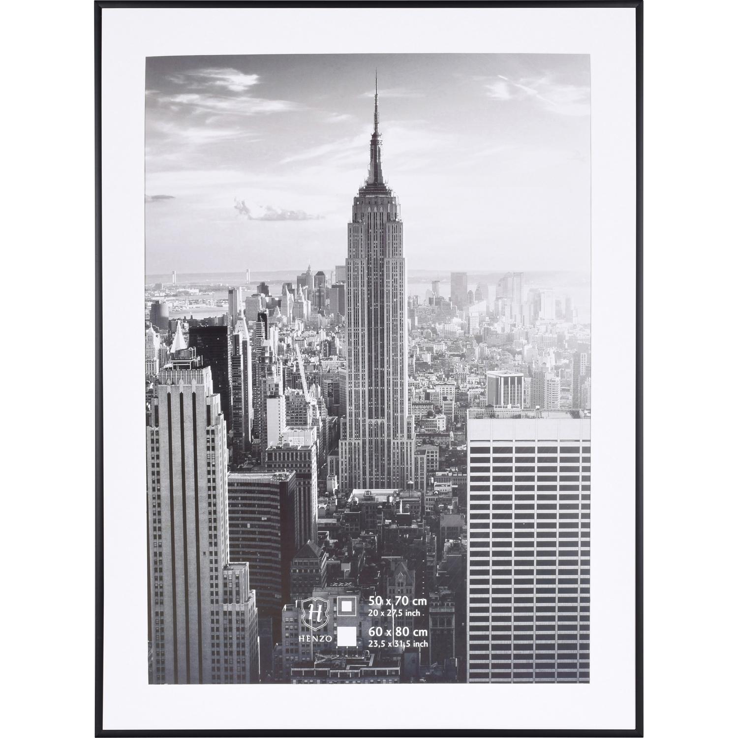 Fotolijst - Henzo - Manhattan - Fotomaat 60x80 cm - Zwart