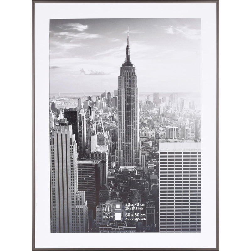 Fotolijst - Henzo - Manhattan - Fotomaat 60x80 cm - Donkergrijs